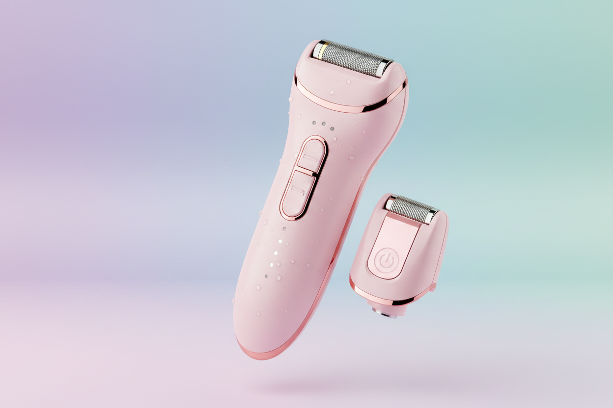Realistic trimmer pastel hero